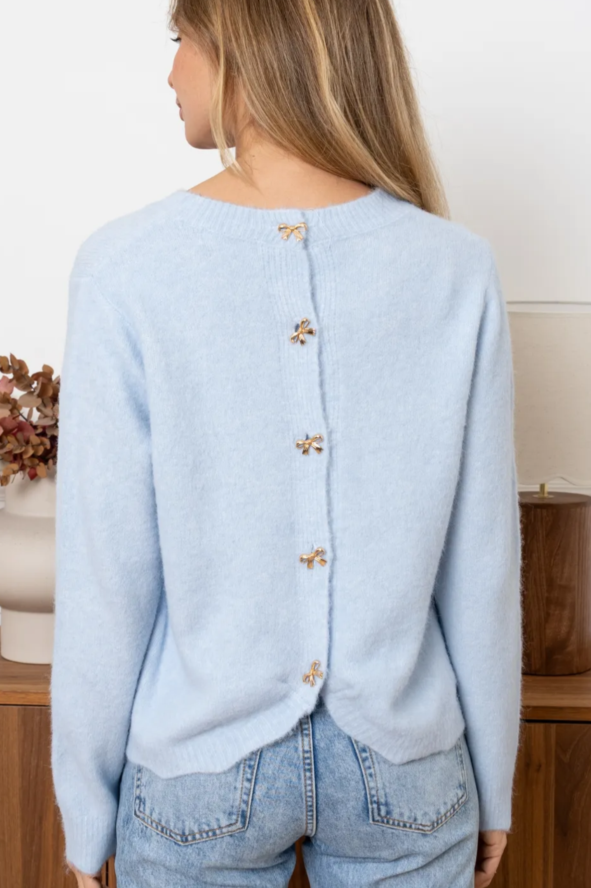 PULL LEGER A NOEUDS - BLEU