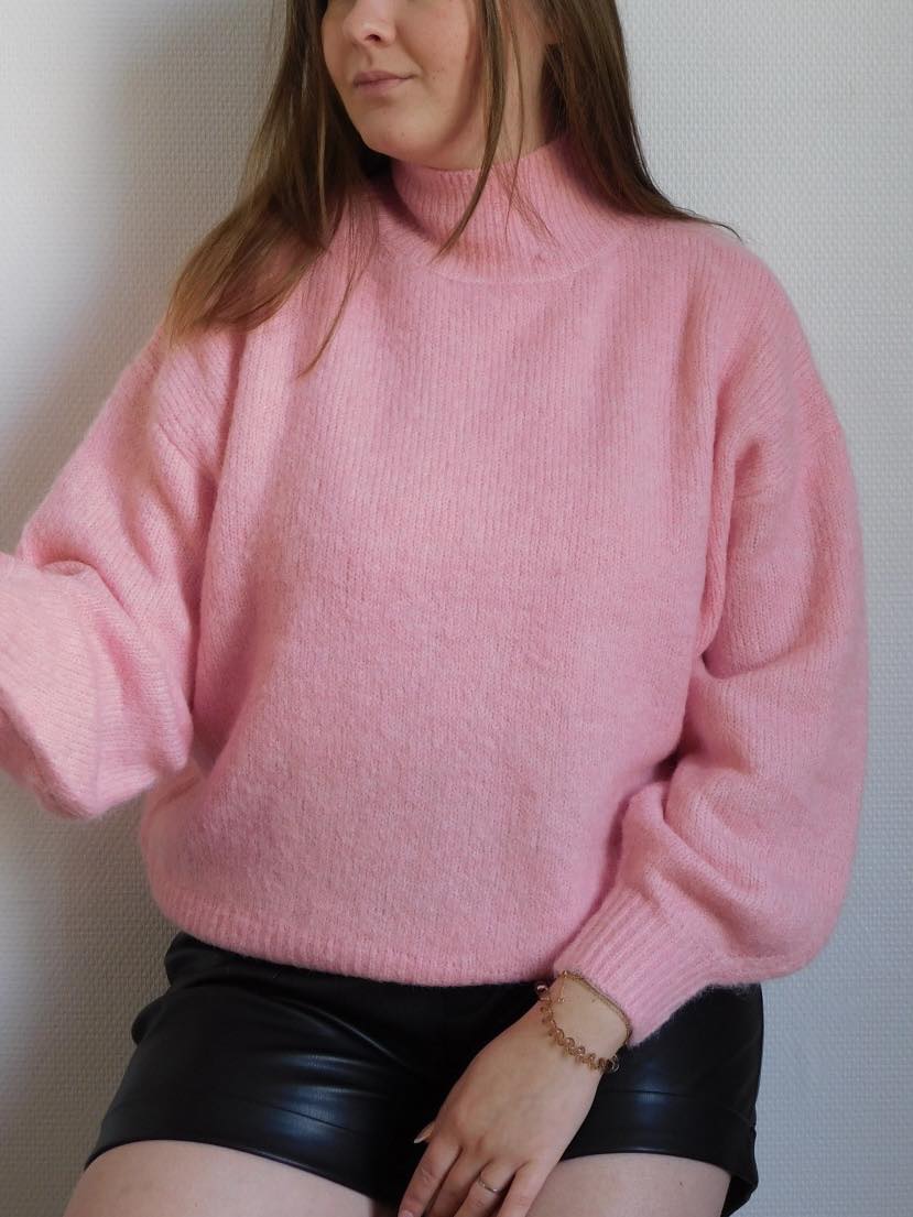 PULL TOUT DOUX - ROSE