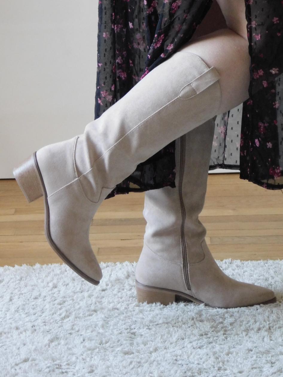 SANTIAGS EN SUEDINE - BEIGE