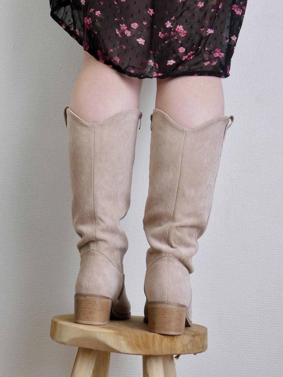 SANTIAGS EN SUEDINE - BEIGE