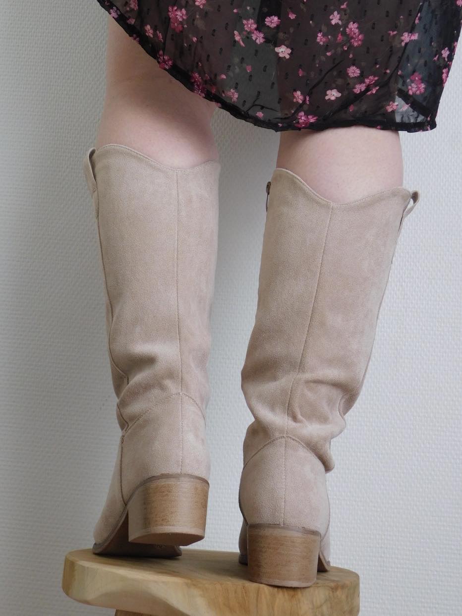 SANTIAGS EN SUEDINE - BEIGE