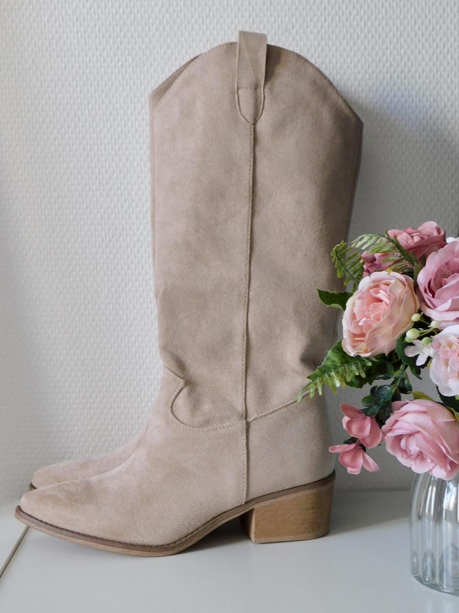 SANTIAGS EN SUEDINE - BEIGE