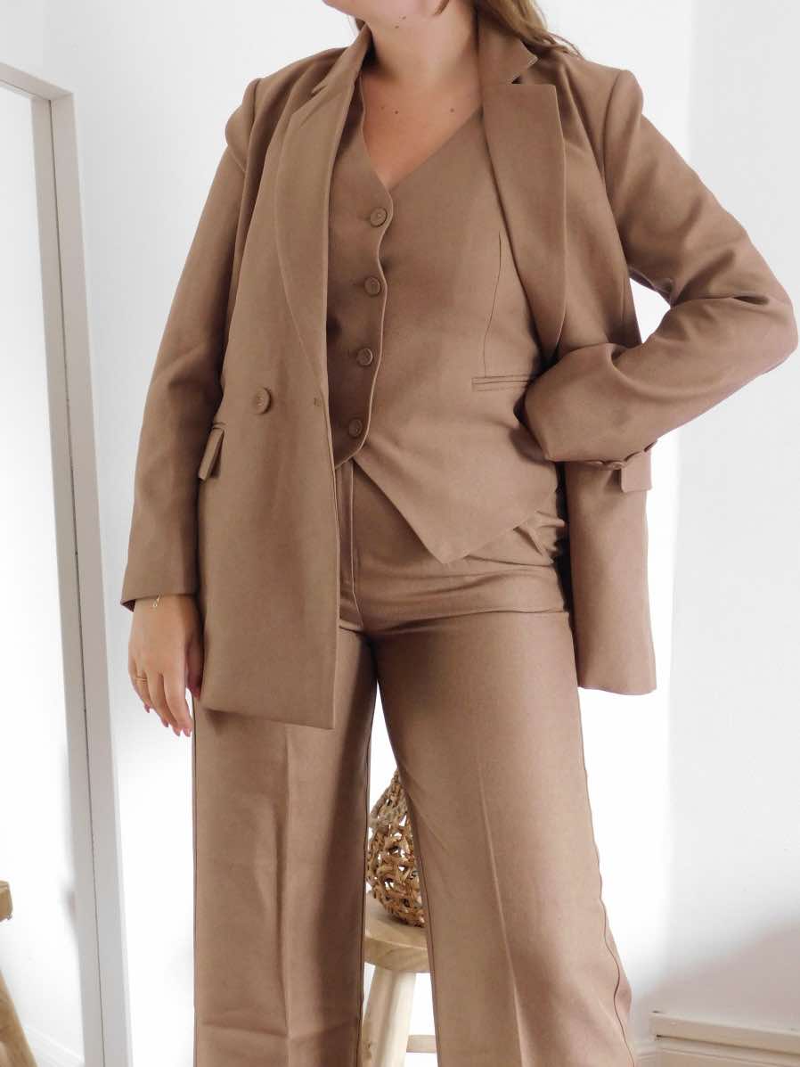 BOLÉRO COSTUME - MARRON