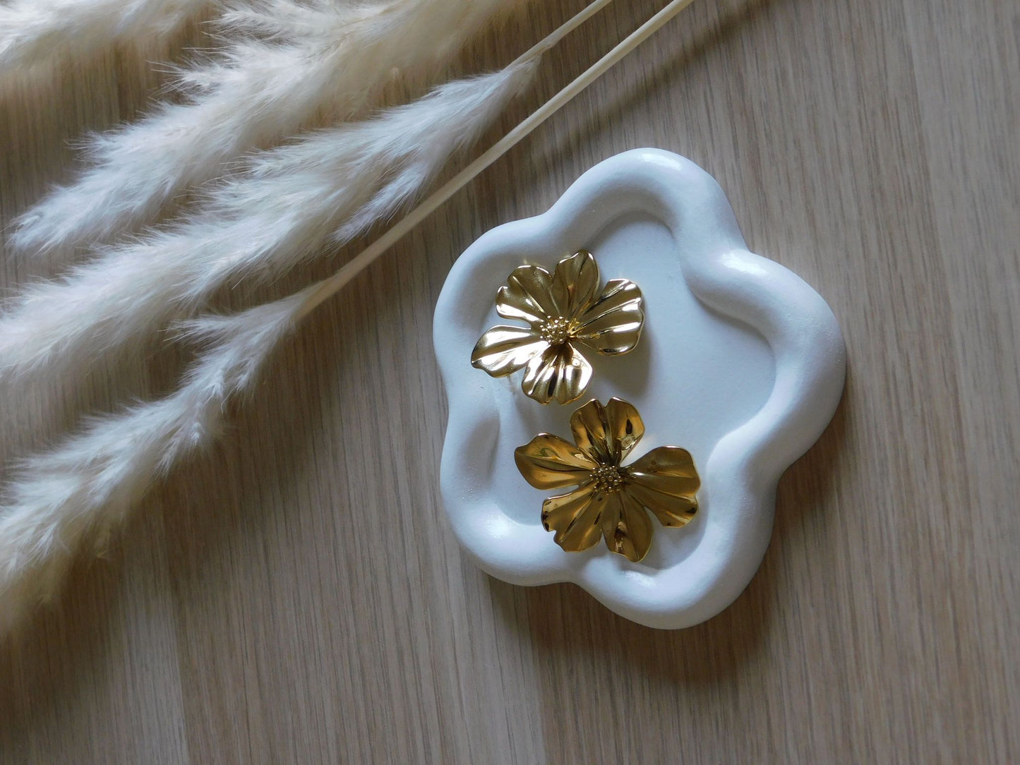 BOUCLES D'OREILLES - FLEURS