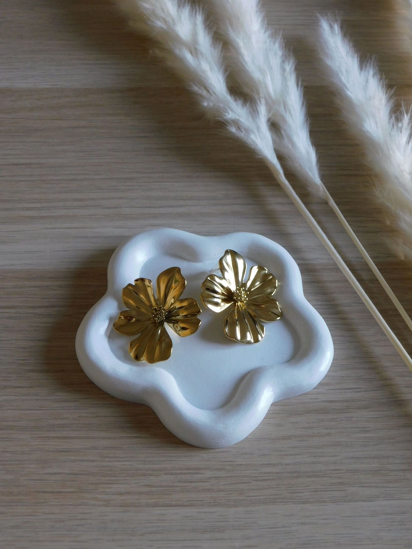 BOUCLES D'OREILLES - FLEURS