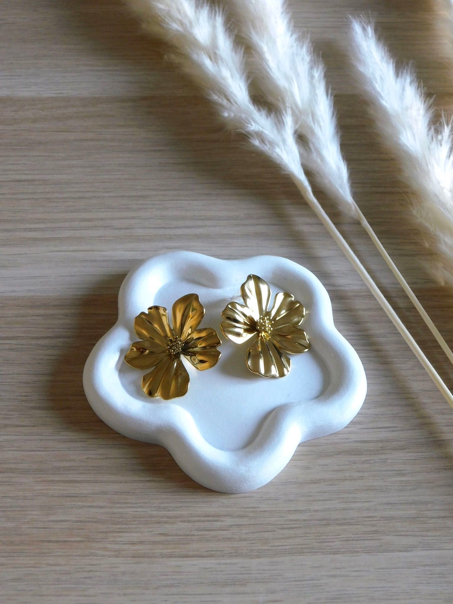 BOUCLES D'OREILLES - FLEURS