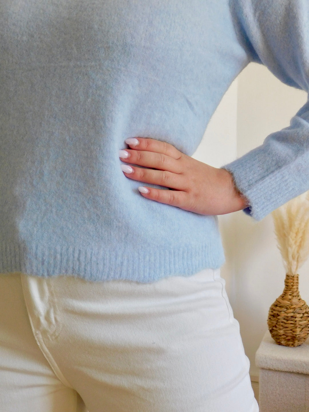 PULL LEGER A NOEUDS - BLEU