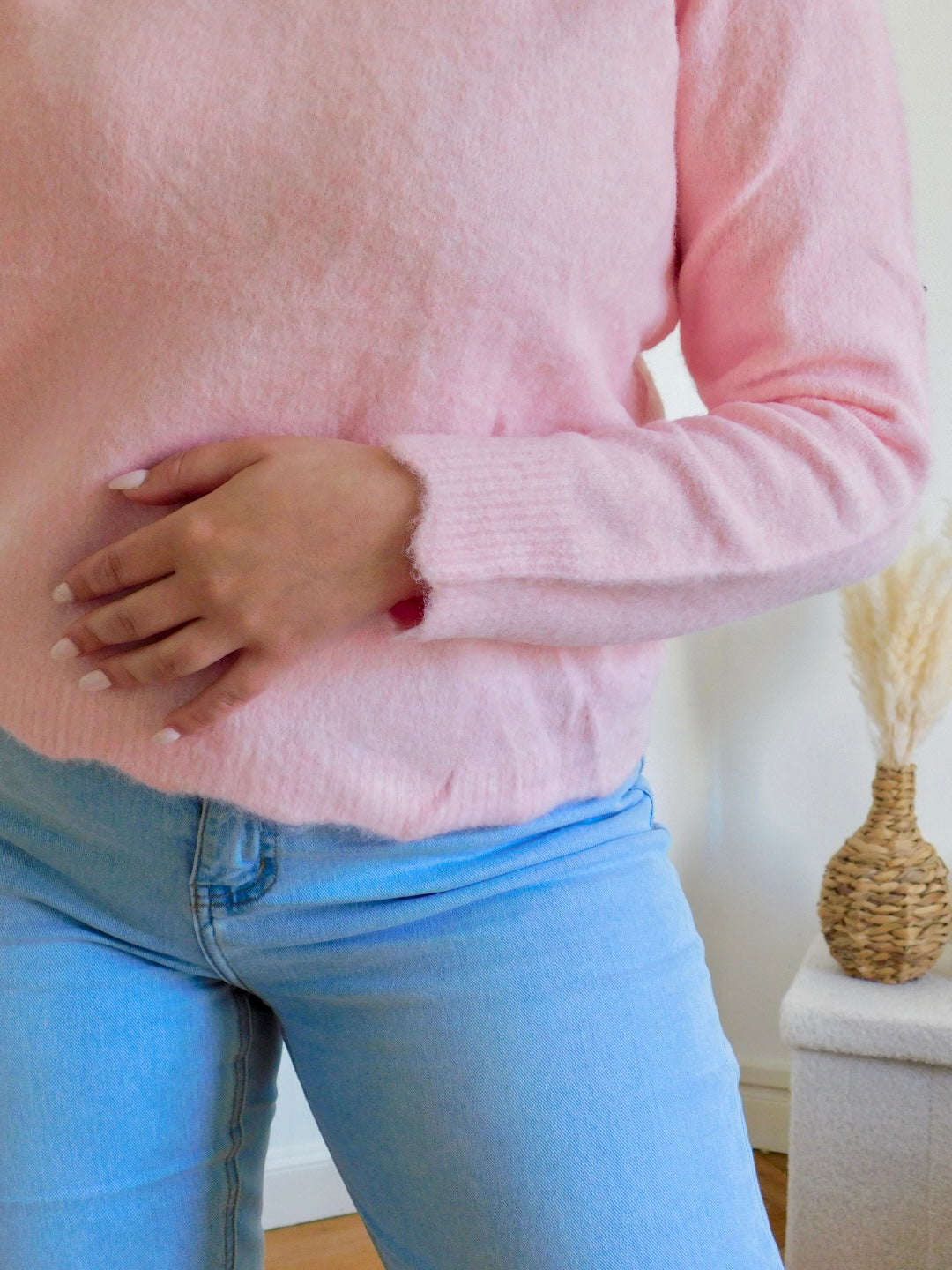 PULL LEGER A NOEUDS - ROSE
