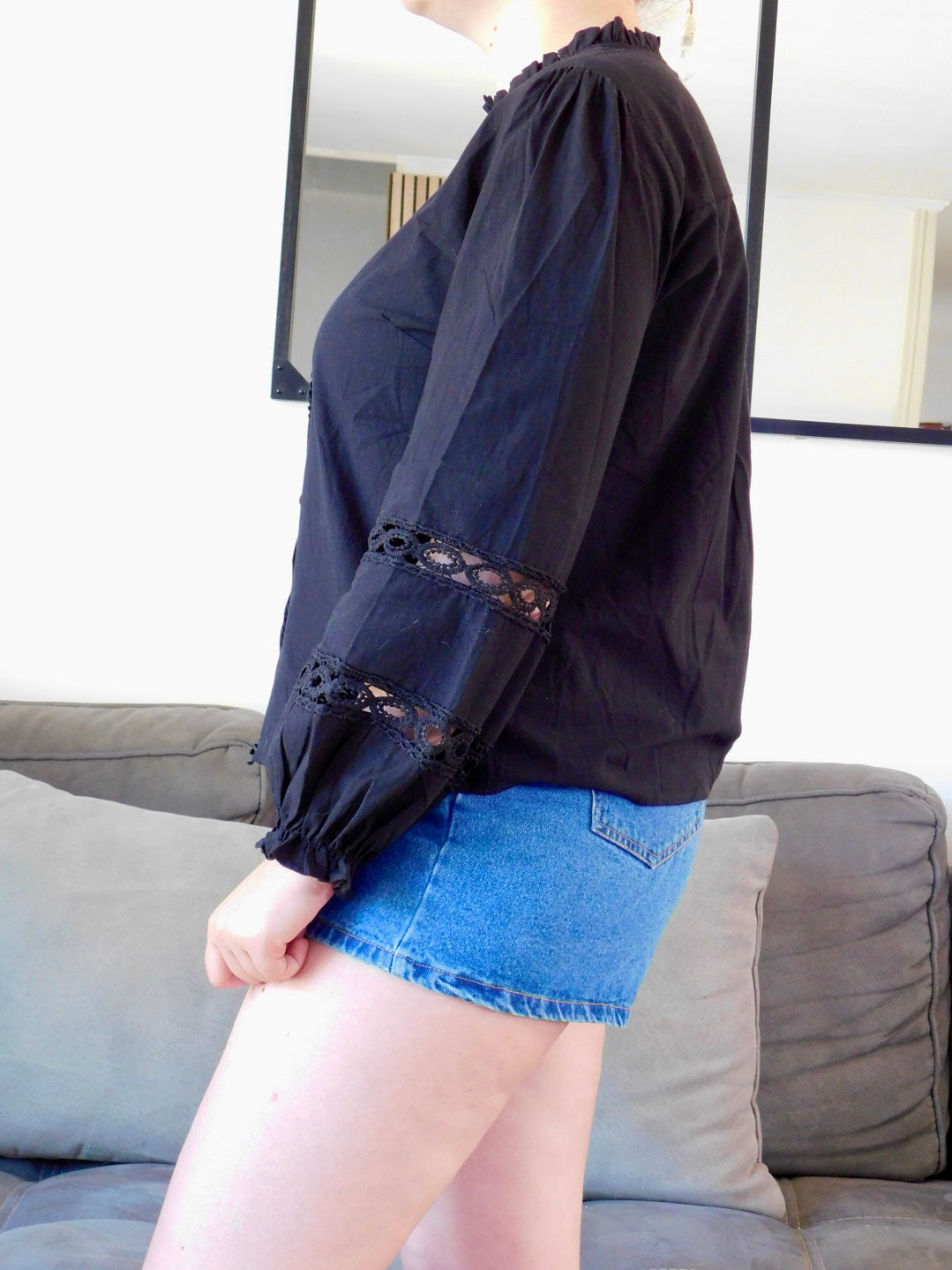 CHEMISE INTEMPORELLE - NOIR