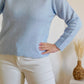 PULL LEGER A NOEUDS - BLEU