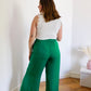 PANTALON FLUIDE - VERT