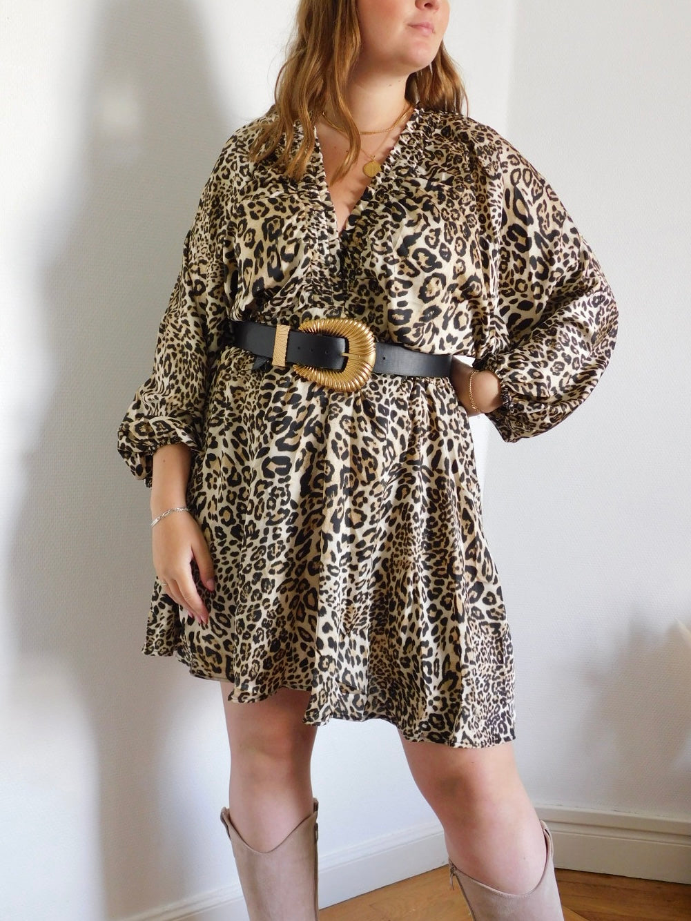 ROBE A IMPRIME LEOPARD