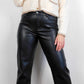 PANTALON EN SIMILI CUIR