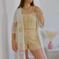 DEBARDEUR EFFET CROCHET / ENSEMBLE