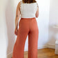 PANTALON FLUIDE - TERRACOTTA