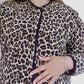 VESTE BOMBERS MATELASSÉE LEOPARD