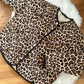 VESTE BOMBERS MATELASSÉE LEOPARD