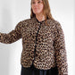 VESTE BOMBERS MATELASSÉE LEOPARD