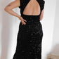 ROBE LONGUE EN SEQUINS