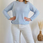 PULL LEGER A NOEUDS - BLEU