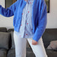 GILET BLEU INDIGO