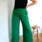 PANTALON FLUIDE - VERT