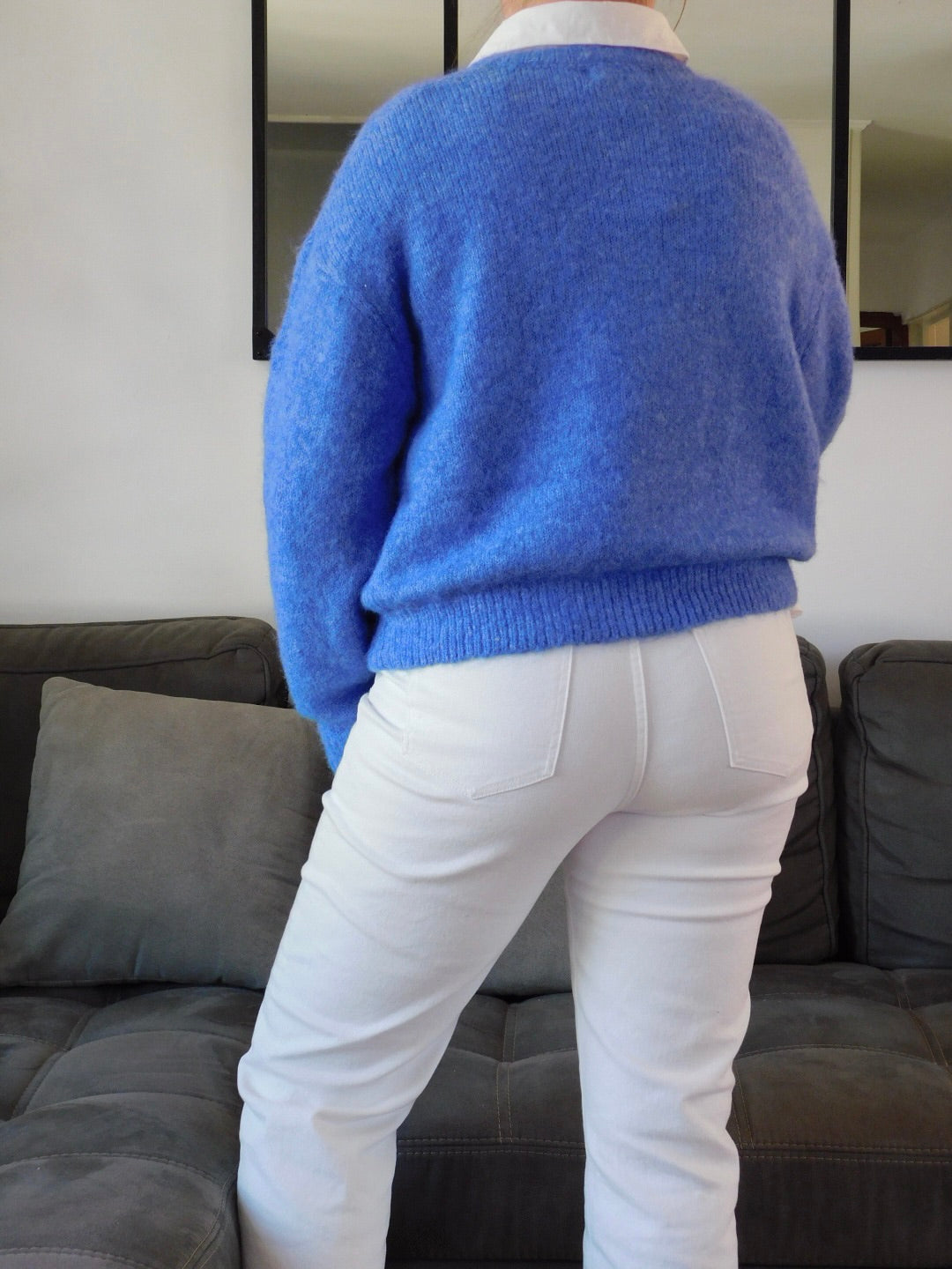 GILET BLEU INDIGO