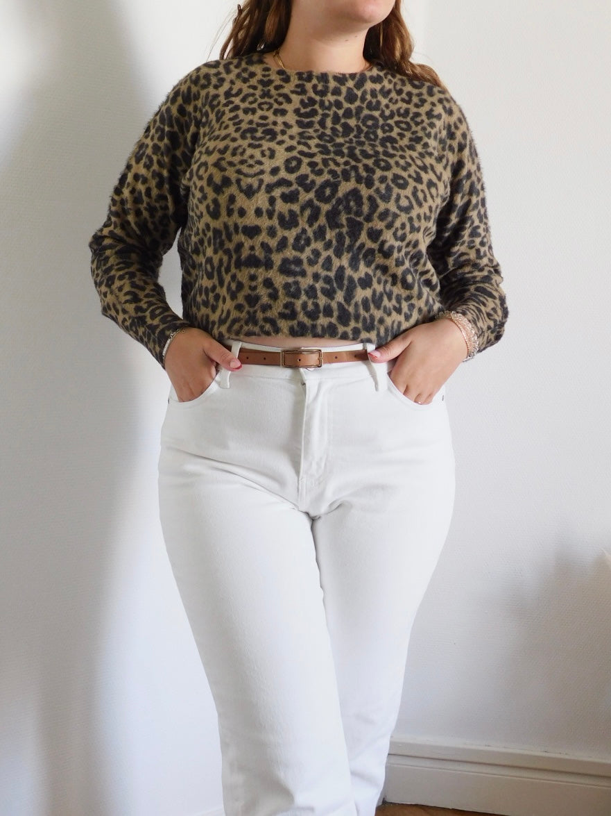 PULL TOUT DOUX - LEOPARD