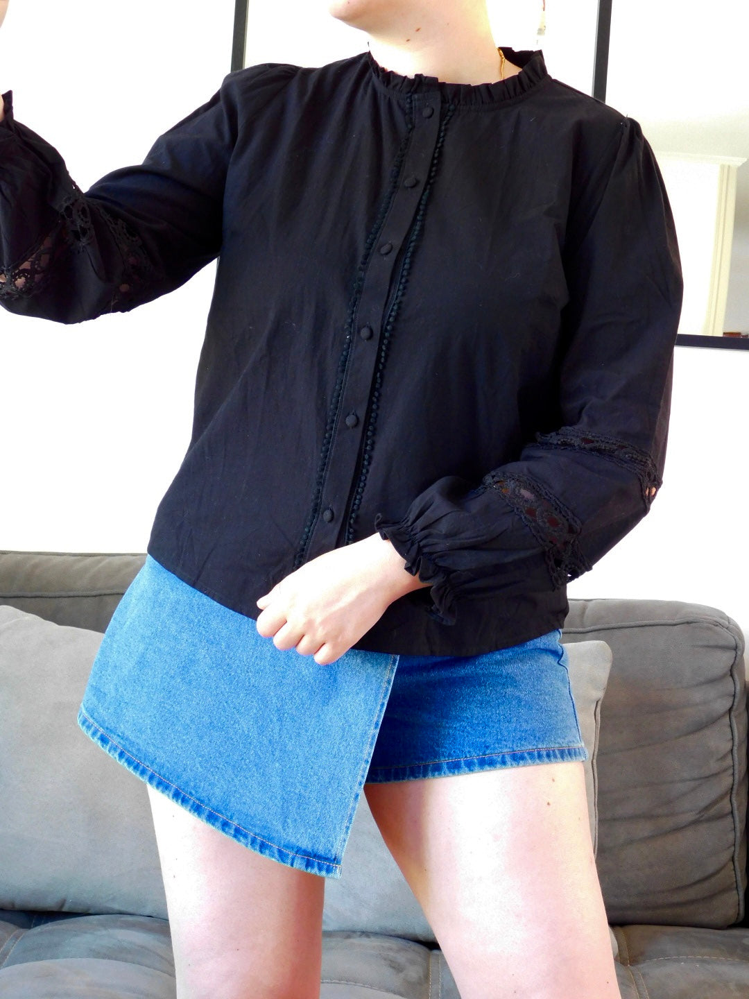CHEMISE INTEMPORELLE - NOIR